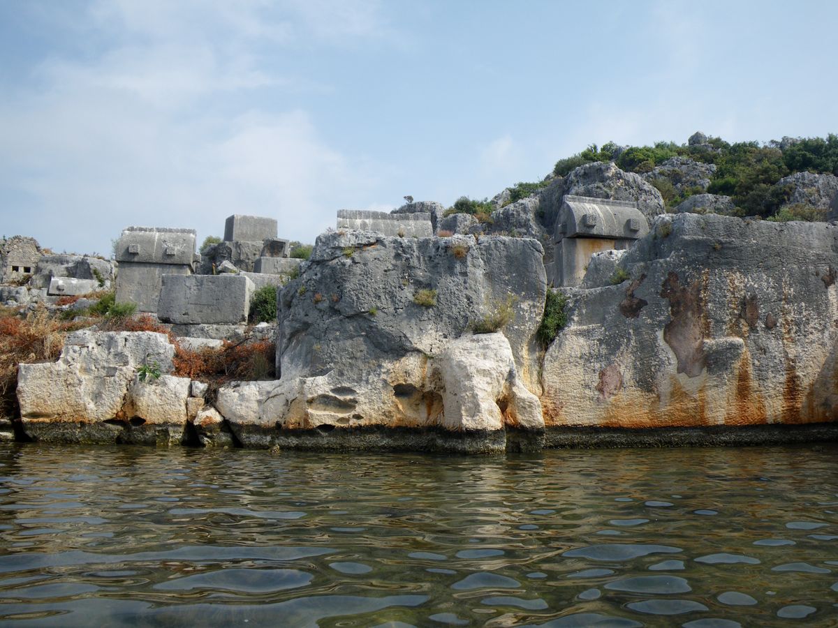 Turquie port de Kekova le 6 Mai 2010