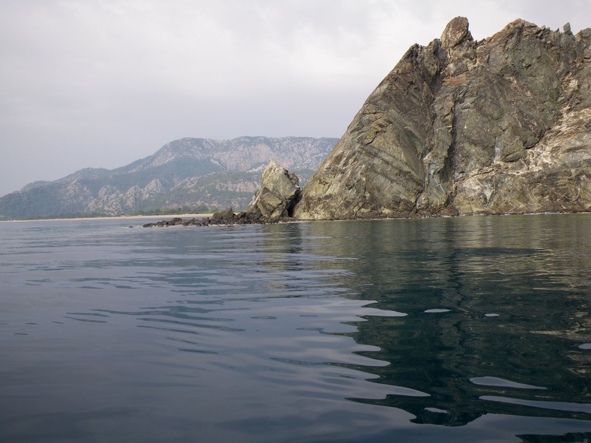 Turquie plage de chimera Olympos le 9 Mai 2010