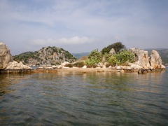 Turquie port de Kekova le 6 Mai 2010