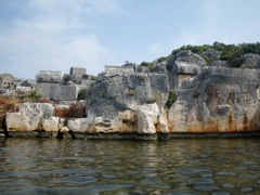 Turquie port de Kekova le 6 Mai 2010
