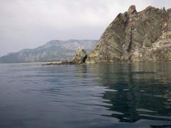 Turquie plage de chimera Olympos le 9 Mai 2010