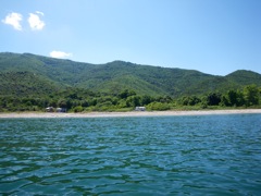 Grèce plage de Stavros le 03 Juin 2010