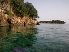 Albanie plage de Qeparo le 16 Juin 2010