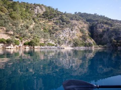 Turquie Sarsala dans la baie de Fethiye le 30 Avril 2010