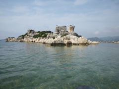 Turquie port de Kekova le 6 Mai 2010