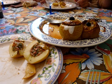 Pommes au poivron